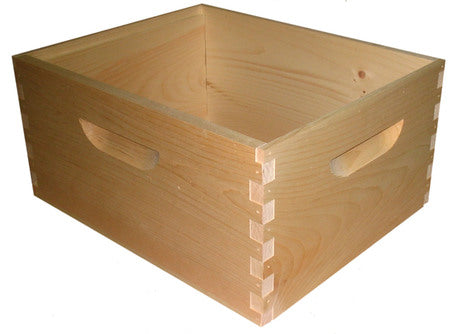 Box Deep Assembled Pine