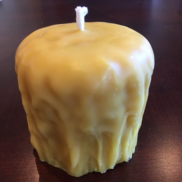 Rustic Pillar Candle